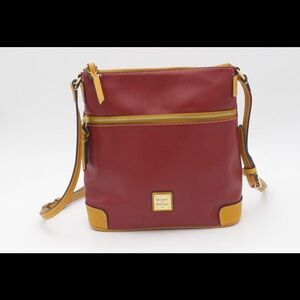 Dooney & Bourke Wexford Smooth Leather Crossbody Mulberry